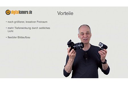 Standbild aus dem Schulungsvideo 'Perfekt blitzen mit dem Fujifilm X-System'. [Foto: MediaNord]