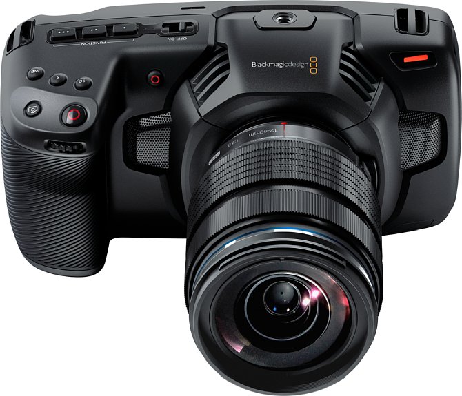 Blackmagic Pocket Cinema Camera 4K mit Micro-Four-Thirds-Bajonett