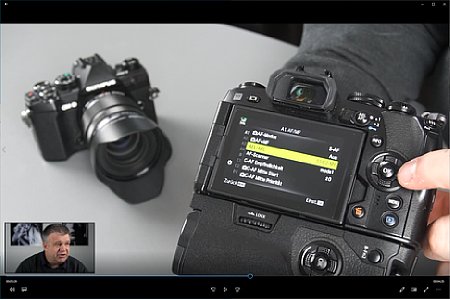 Screenshot aus dem Schulungsvideo 'Olympus Fortgeschrittenenseminar'. [Foto: MediaNord]