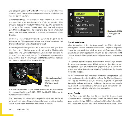 Franzis "Nikon Coolpix P1000 – Das Kamerahandbuch". [Foto: Franzis]