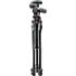 Manfrotto MK290DUA3-3W 290 Dual Alu-Stativ mit 3 Beinsegmenten u. 804 3-Wege-Neiger