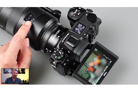 Nikon Z Schulungsvideo mit Manuel Quarta – Fokusposition speichern. [Foto: MediaNord]