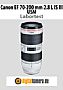 Canon EF 70-200 mm 2.8 L IS III USM mit EOS-1D X Mark III Labortest