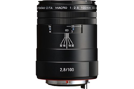 Pentax HD DFA 100 mm F2.8 ED AW Macro. [Foto: Pentax]