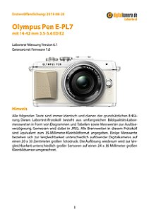 Olympus Pen E-PL7 mit 14-42 mm 3.5-5.6 ED EZ (EZ-M1442EZ) Labortest, Seite 1 [Foto: MediaNord]