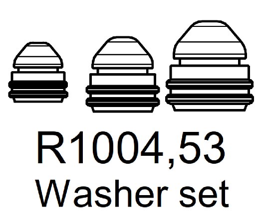 R1004,53 Dichtungsring/Führungsring Set (3 Größen) [Foto: Manfrotto]