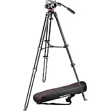 Manfrotto MVK502AM-1 Alu-Stativsys. in Doppelrohrausführung m. Fluid-Video-Neiger