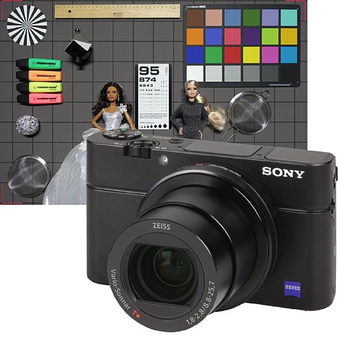 Vorschau des photographierten Testbildes mit Kamera