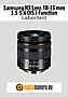 Samsung NX Lens 18-55 mm 3.5-5.6 OIS i-Function mit NX11 Labortest (Labortest-Protokoll)