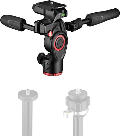 Manfrotto Befree 3-Way Live Advanced MH01HY-3W Stativkopf. [Foto: Manfrotto]