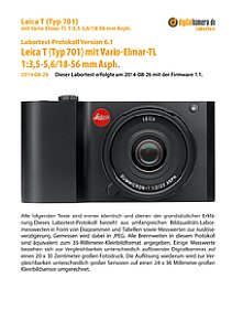 Leica T (Typ 701) mit Vario-Elmar-T 1:3,5-5,6/18-56 mm Asph. Labortest, Seite 1 [Foto: MediaNord]