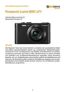 Panasonic Lumix DMC-LF1 Labortest, Seite 1 [Foto: MediaNord]