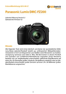 Panasonic Lumix DMC-FZ200 Labortest, Seite 1 [Foto: MediaNord]