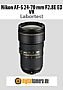 Nikon AF-S 24-70 mm 2.8E ED VR mit D800E Labortest (Labortest-Protokoll)