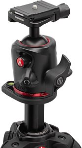Manfrotto MK055CXPRO4-Q6T Carbonfaser-Stativ-Set mit Kugelkopf. [Foto: Manfrotto]