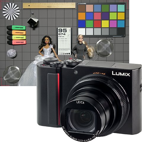 Vorschau des photographierten Testbildes mit Kamera