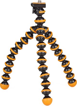 Joby GorillaPod schwarz/orange  [Foto: MediaNord]