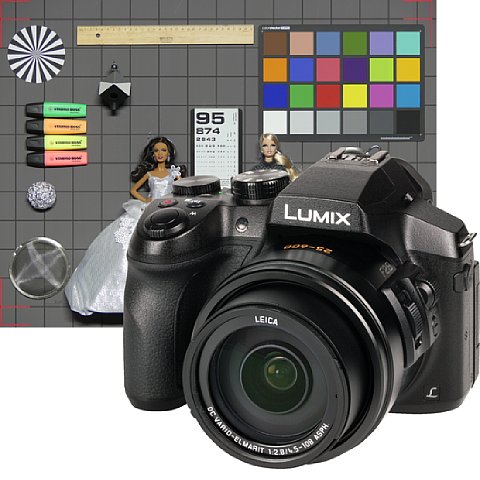 Vorschau des photographierten Testbildes mit Kamera