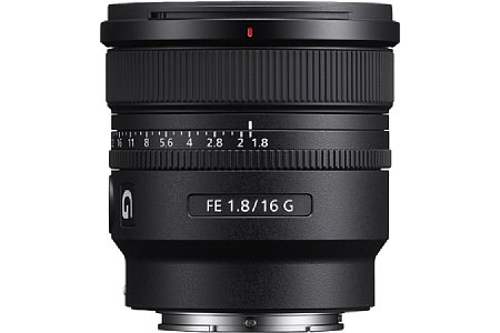 Sony FE 16 mm F1.8 G (SEL16F18G). [Foto: Sony]