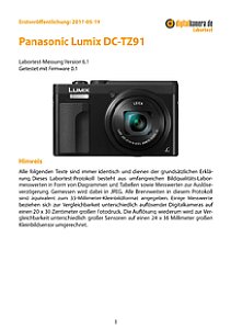 Panasonic Lumix DC-TZ91 Labortest, Seite 1 [Foto: MediaNord]