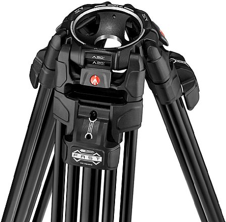 Manfrotto Doppelrohrstativ 645 Fast Twin Alu (MVTTWINFA). [Foto: Manfrotto]