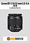 Canon EF-S 18-55 mm 3.5-5.6 IS II mit EOS 600D Labortest (Labortest-Protokoll)