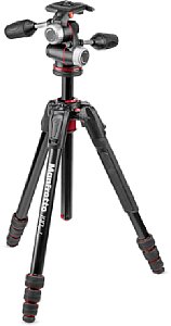 Manfrotto	MK190GOA4-3WX 190 Go! mit XPRO 3Wege-Neiger. [Foto: Manfrotto]