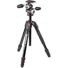 Manfrotto MK190GOA4-3WX 190go! Alu Kit mit XPRO 3-Wege-Neiger