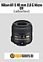 Nikon AF-S 40 mm 2.8 G Micro DX mit D7000 Labortest