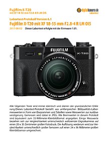 Fujifilm X-T20 mit XF 18-55 mm F2.8-4 R LM OIS Labortest, Seite 1 [Foto: MediaNord]