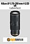 Nikon AF-S 70-200 mm 4 G ED VR mit Df Labortest