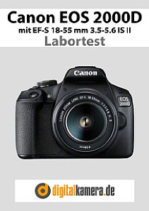 Canon EOS 2000D mit EF-S 18-55 mm 3.5-5.6 IS II Labortest, Seite 1 [Foto: MediaNord]