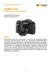 Fujifilm X-T2 mit XF 18-55 mm F2.8-4 R LM OIS Labortest, Seite 1 [Foto: MediaNord]