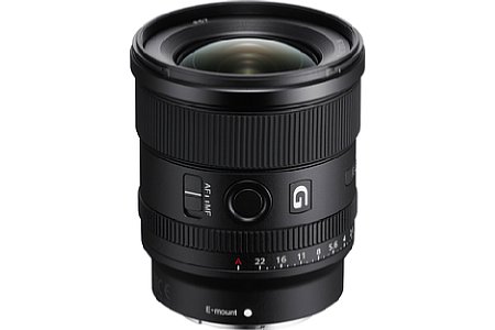 Sony FE 20 mm F1.8 G (SEL20F18G). [Foto: Sony]