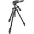 Manfrotto MK290LTA3-3W 290 Light Alu-Stativ mit 3 Beinseg. u. MH293D3 3-Wege-Neiger