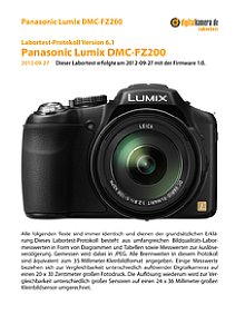 Panasonic Lumix DMC-FZ200 Labortest, Seite 1 [Foto: MediaNord]