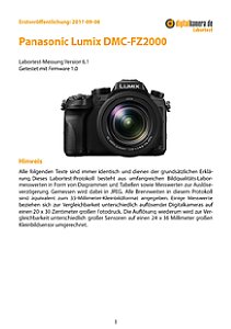 Panasonic Lumix DMC-FZ2000 Labortest, Seite 1 [Foto: MediaNord]