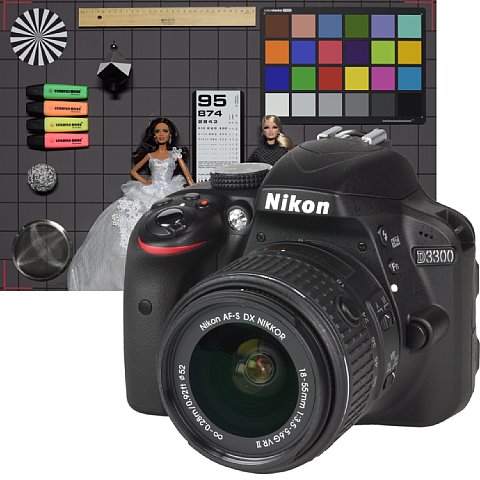 Vorschau des photographierten Testbildes mit Kamera