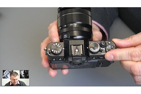 In separaten Einzelvideos wiederholt Uli Soja die besprochenen Einstellungen noch einmal für einzelne Kameratypen, hier die Fujifilm X-T30. [Foto: MediaNord]