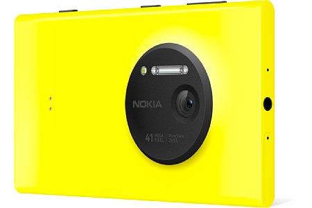 Das Nokia Lumia 1020 gibt es in drei Farbvarianten: Weiß, Gelb und Schwarz. [Foto: Nokia]