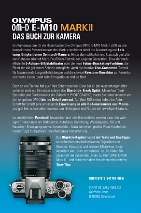 Olympus OM-D E-M10 Mark II - Das Buch zur Kamera. [Foto: Point of Sale Verlag]