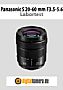 Panasonic S 20-60 mm F3.5-5.6 (S-R2060) mit Lumix DC-S5 Labortest (Labortest-Protokoll)