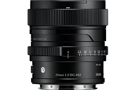 Sigma 20 mm F2 DG Contemporary. [Foto: Sigma]