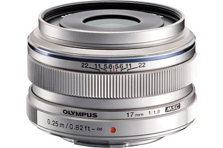 Olympus 17 mm 1.8 (EW-M1718). [Foto: Olympus]