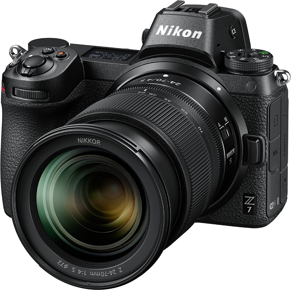 Spiegellose Vollformat-Systemkameras Nikon Z 6 und Z 7 mit Z-Bajonett ...