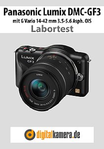 Panasonic Lumix DMC-GF3 mit G Vario 14-42 mm 3.5-5.6 Asph. OIS Labortest, Seite 1 [Foto: MediaNord]