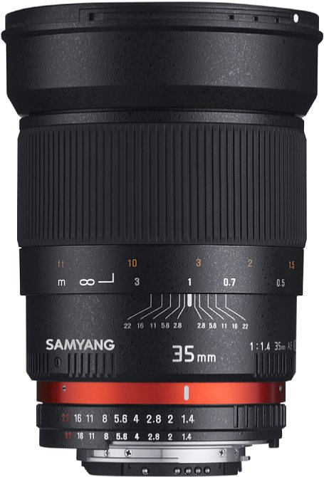  Samyang 35 mm F1 .4 AS UMC Datenblatt