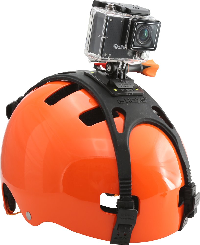 Ausprobiert Rollei Helmhalterungen Sport Pro zur ActioncamMontage