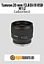 Tamron 20 mm F2.8 Di III OSD M1:2 (F050) mit Sony Alpha 7R III Labortest (Labortest-Protokoll)