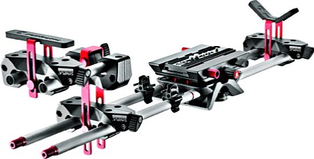 Manfrotto Sympla MVA513WK Objektiv Stützen Set [Foto: Manfrotto]